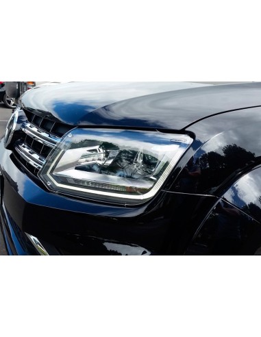 Protector acrílico de faros Volkswagen Amarok 2016 (faro halogeno)