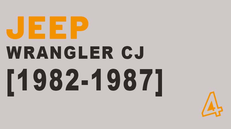 JEEP WRANGLER CJ 1982